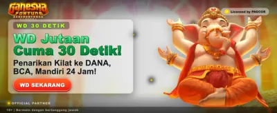 Keberuntungan Ganesha Fortune Menanti banner